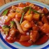POLLO CINCO SABORES CON CHAUFA