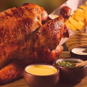 POLLO ENTERO + GASEOSA 1 LITRO Y MEDIO/ CALEBS