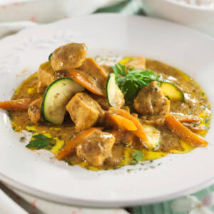 MENU SOPA DE POLLO + POLLO CON CURRY + CHAUFA / FU ZEN