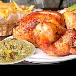 POLLO ENTERO + CHAUFA + GASEOSA/ CALEBS